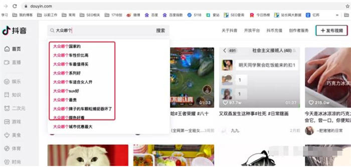 從百度一下到抖音(yīn)搜索查找信息，研究用戶需求流量新機會(huì) 抖音(yīn)推廣 SEO推廣 第4張